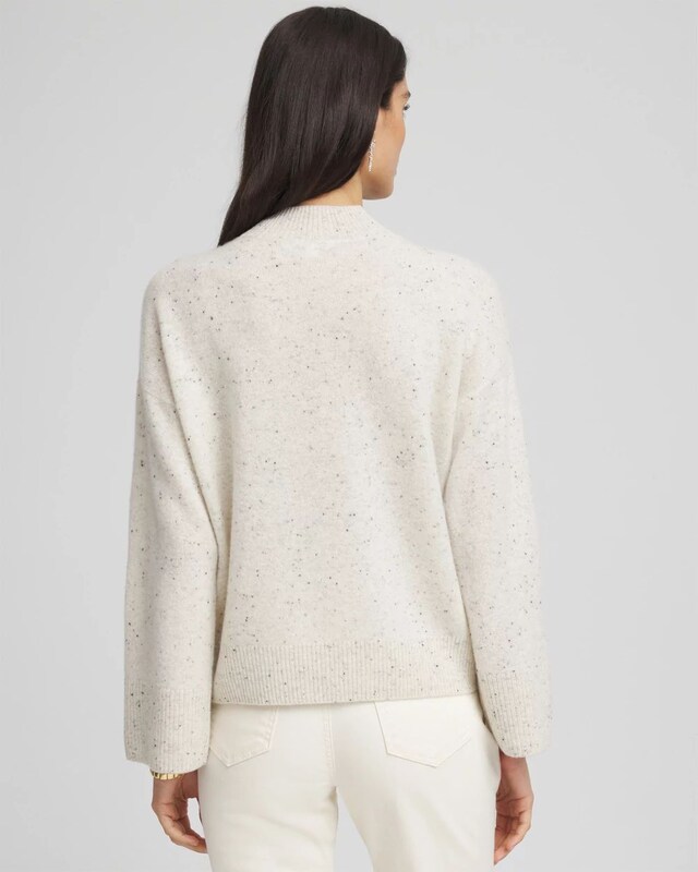 Cashmere Mockneck Sweater - image 3